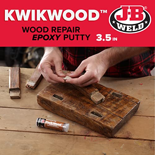 JB Weld Tan KwikWood Wood Repair Epoxy Putty, 1 oz. Stick Pricepulse