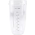 32 oz Tall Colossal Cup Replacement Part Compatible with Nutri Bullet 600W 900W Blenders NB-101B NB-101S NB-201