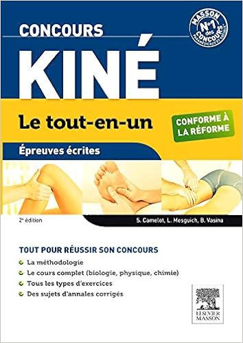 Amazon Fr Concours Kine Le Tout En Un Epreuves Ecrites Camelot Sabrina Mesguich Laurent Vasina Bruno Livres