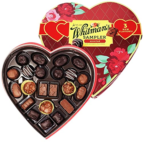 Taboom Whitman's Mothers Day Assorted Chocolates Sampler Heart 10.3
