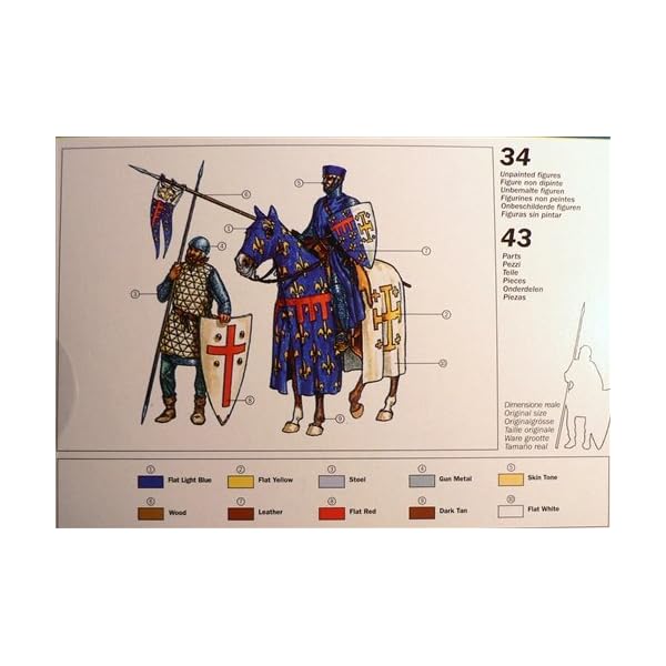Italeri 8001283860093 510006009 - 1:72 Die Kreuzritter 11 Jahrhundert – Bild 5