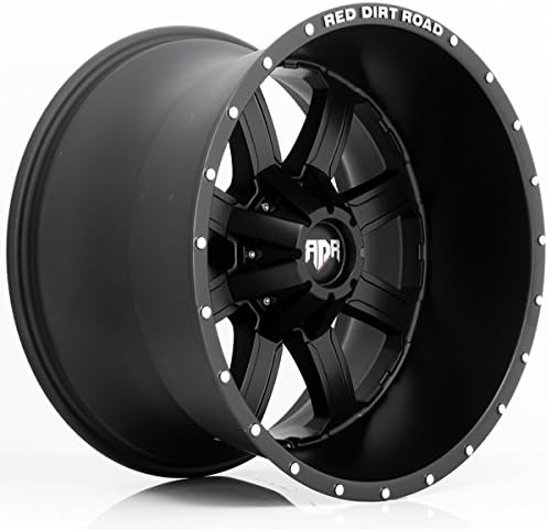 Red Dirt Road (RDR) RD01 Dirt 20x12 6x135/6x5.5" -44mm Satin Black Wheel Rim