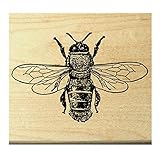 Small Bee rubber stamp WM P22