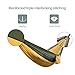 CCTRO Double Camping Hammock, Portable Lightweight Nylon Parachute Hammocks with Tree Straps & Carabiners for Backpacking, Camping, Travel