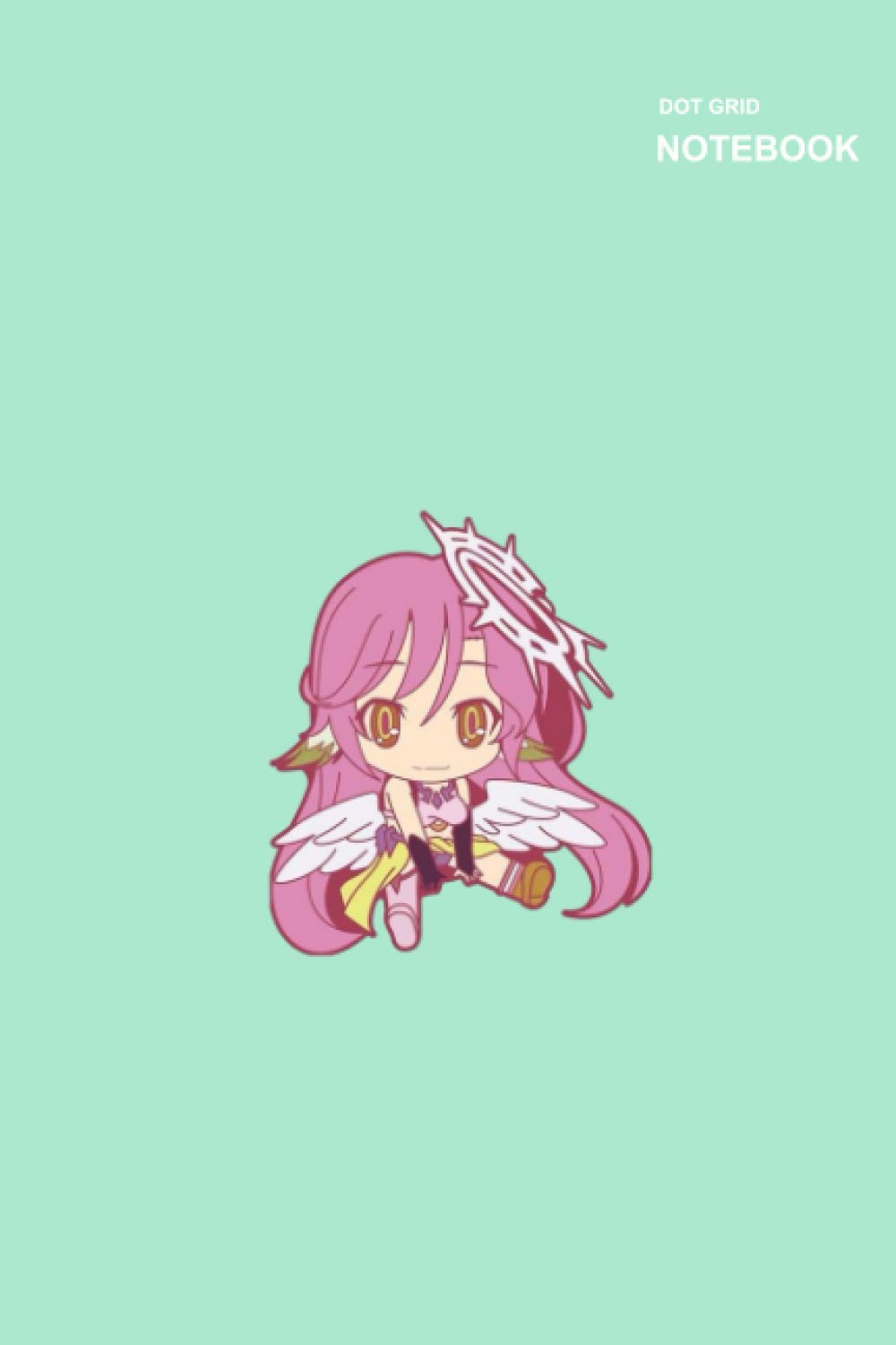 No Game No Life Notebook For School: 110 College Ruled Paper, Spacing Size 0.2" or 5mm, 6" x 9".