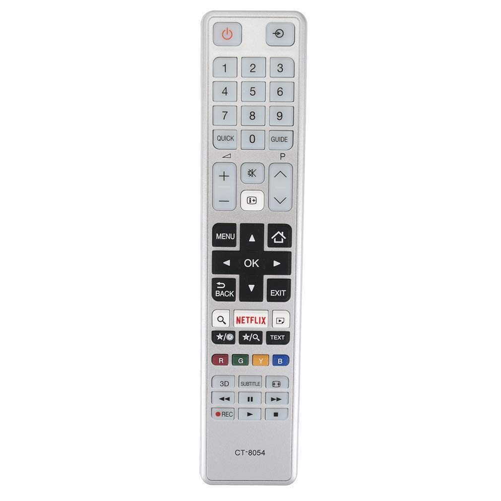 VINABTY CT-8054 Remote Control Replacement for Toshiba 32L3543DG 32W3543DG 32L3441DG 32D3454DB 40L3433 40L3441 40L3443 40L4331 40L3448