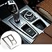 wroadavee Inner Center Console Gear Shift Box Cover Trim for BMW X5 X6 E70 E71 2010-2014