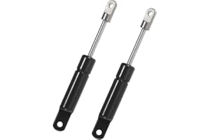 ARISELIFT 4 Inch 5Ib/22N/2kg Mini Gas Springs, 4" Small Gas Struts Hydraulic Lift Support Cabinet Lid Toolbox, 2 Pcs, Black, No Accessories