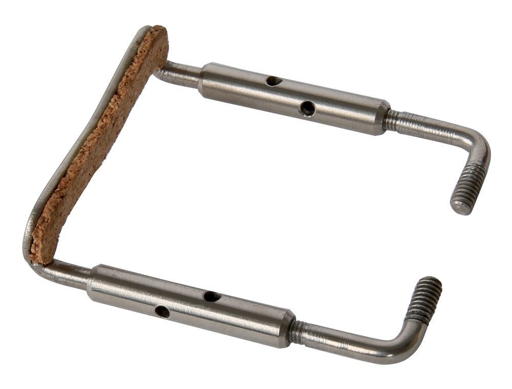 GEWA chinrest screw Viola 40 mm, titanium bright polished