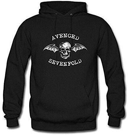 Unisex Custom Avenged Sevenfold Classic Hoodie Large Black