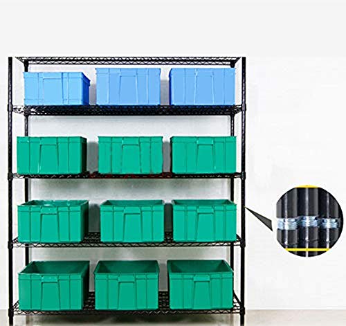 8 Piecs 1inch/25.4mm Diameter Connectors for 0.047"/1.2mm Thick Wire Shelve Shelving Unit Replacement Storage Shelves Part Metal Rack - Updated Version