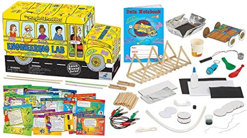 The Magic School Bus Lab Series - Engineering Lab - Including Bonus Book - STEM