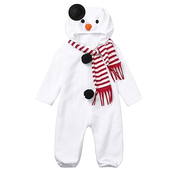 baby girl snowman outfit