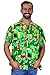 V.H.O Funky Hawaiian Shirt, Beerbottlegreen, L