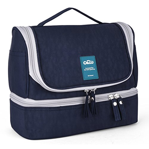 Designer Hanging Toiletry Bag Travel Cosmetics Bag by HANKCLES