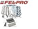 Fel Pro 260-1000 Small Block Chevy Overhaul Gasket & Elgin Industries New Bolts Kit 55-79 283 327 350 SBC