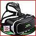 VR headset ( VR goggles / VR glasses )/ Virtual Reality headset for iPhone 7 , 6 , 5 , iPhone Plus & Android ( Samsung Galaxy , Google , HTC , & LG …) mobiles , best for 3D games and movies