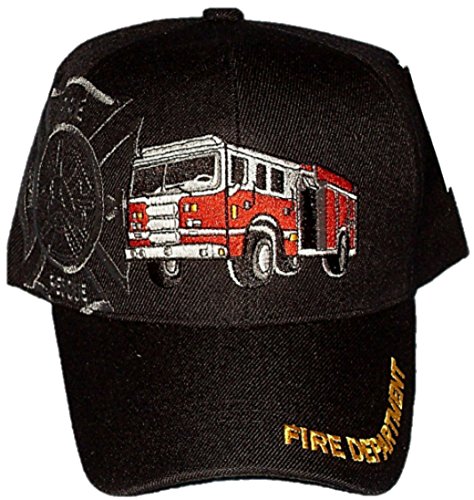 Fire Truck Adjustable Ball Cap 