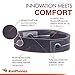 AcousticSheep RunPhones Wireless Exercise Headphones | Bluetooth Easily Connects Devices | Ideal for All Workouts | Precise Sound, Slim Speakers w/in a Moisture-Wicking Headband - Swift Black