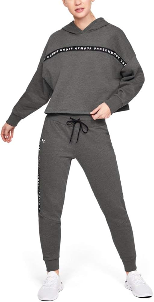 Under Armour Taped Fleece Hoodie: Clothing