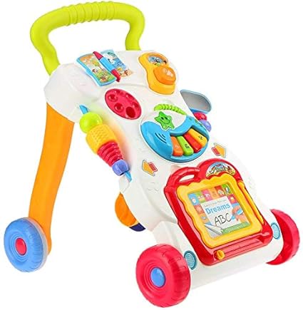 BSBDA My First Step Baby Sit to Stand Activity Walker White