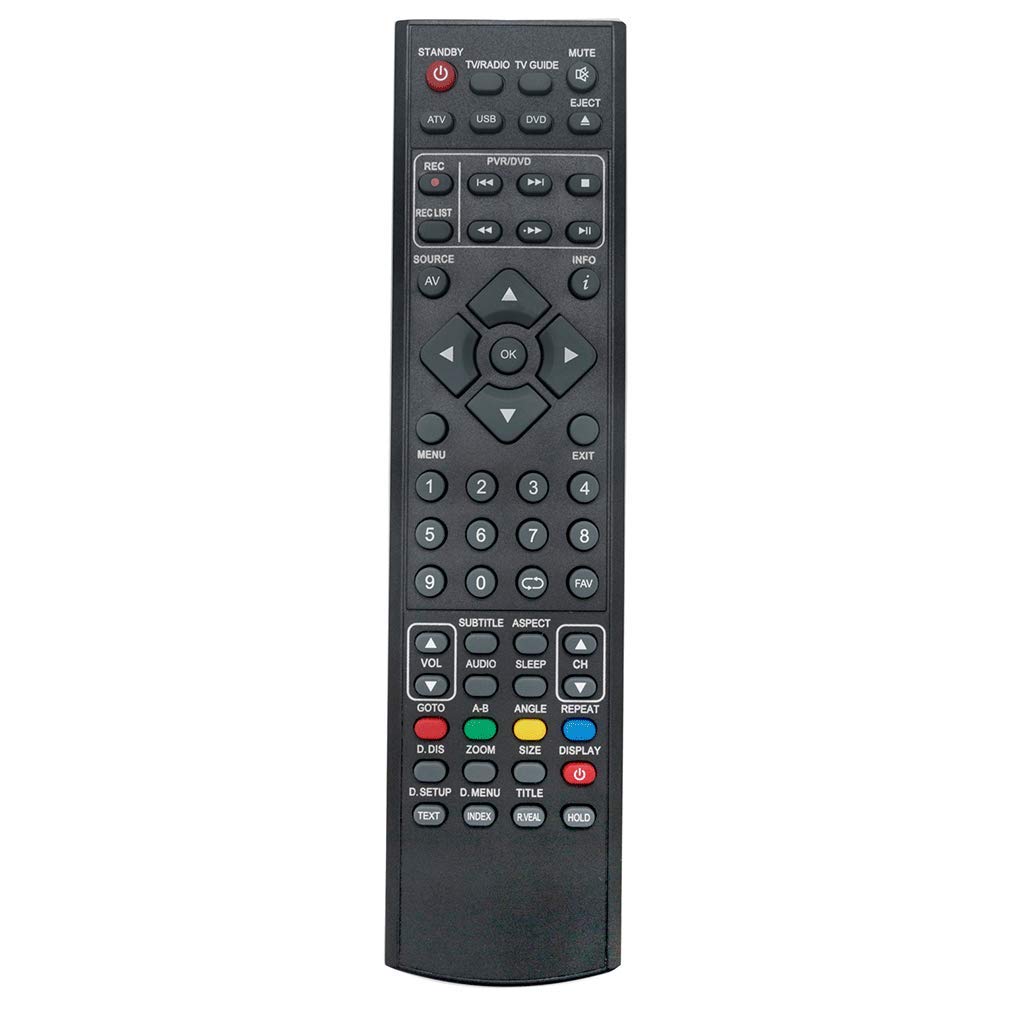 VINABTY Replaced Remote for BLAUPUNKT TV 32/124I-WB-5B-HBKUP-UK 32/122I-GB-5B-HBKU-UK