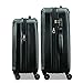 Samsonite Pulse DLX Hardside Luggage with Spinner Wheels, Black, 2-Piece Set (20/28)