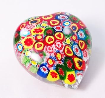 Amazon Co Jp Mデザインアートハンドクラフトレッド イエローmurrine