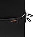 Pawtec Amazon Fire HD 8 Tablet Shockproof Neoprene Protective Storage Carrying Sleeve Case with Extra Storage Pocket (Black Fire HD 8)