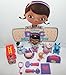 Disney Doc McStuffins Deluxe Mini Figure Set Toy Playset of 12 with Doc, Lambie, Stuffy, Chilly, Heart Diary, Medical Bag with Stethescope, Fire Truck, Doll and More!