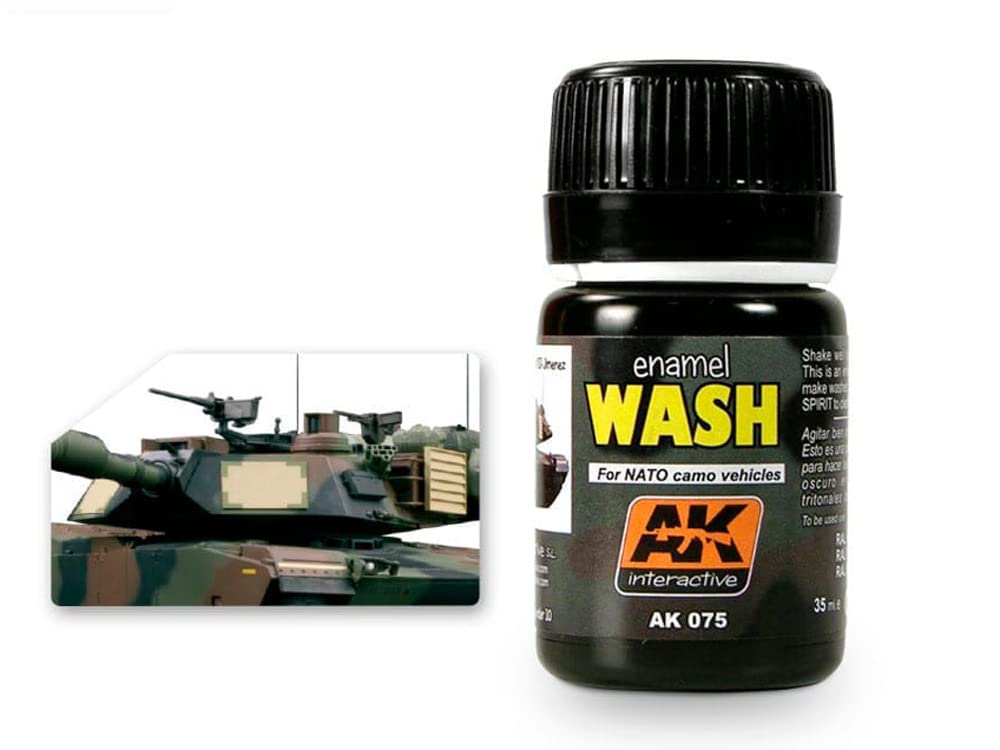 AK Interactive 1/35 Wash for Nato Tanks # 00075