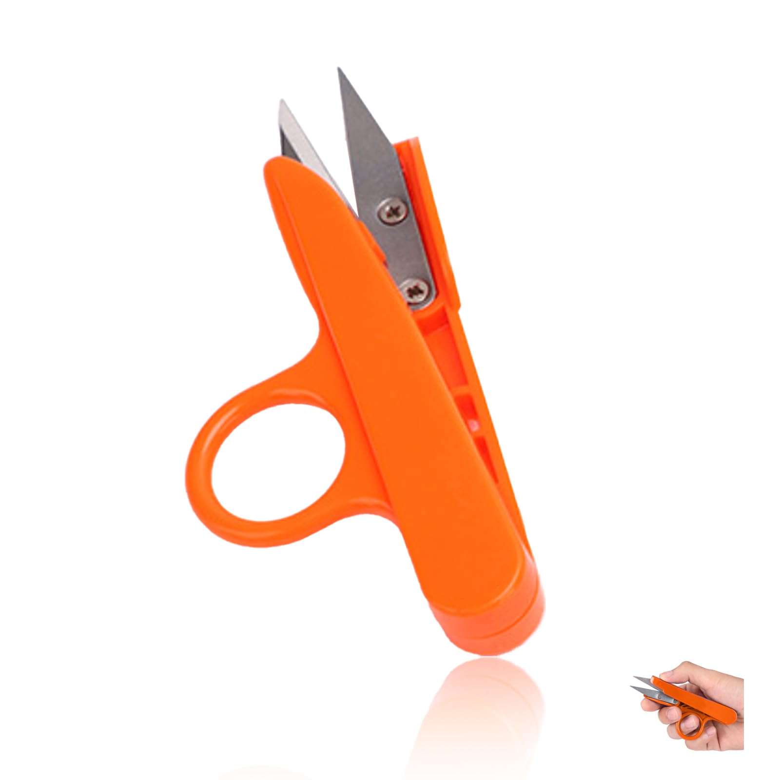 Photo 1 of YAFIYGI Thread Snips Scissors for Sewing Small Plastic Sewing Nippers Embroidery Snippers Craft Snip Cutters and Thread Clippers for Cutting Thick Fabric and Fishing Line