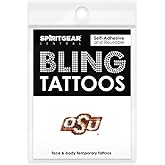 Oklahoma State Cowboys Bling Tattoos (1)