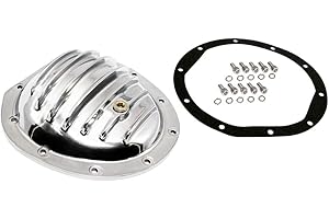 Assault Racing Products A5077KIT GM Truck 10 Bolt 8.5in Ring Gear Polished Aluminum Front Differential Cover Kit