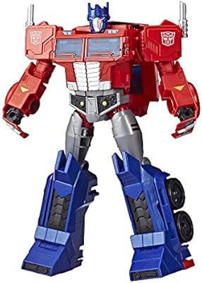 12+ Transformers Toys Optimus Prime Cyberverse Ultimate Class Figure Gif