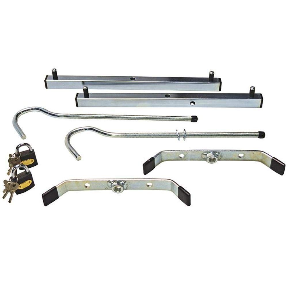 Zarges Roof Rack Clamps (2) c/w 2 Padlocks ZAR40980B