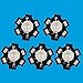 Led World 10 PCS 3W Blue High Power LED Light Emitter 460-470NM with 20mm Star Base