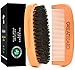 Beard Brush & Comb Kit for Men – With Wild Boar Bristles for Easy Grooming. Use With Beard Conditioner or Softener to Get Perfect Facial Hair & Moustache Growth.