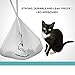 EcoLeo Cat Litter Waste Bags - X-Large, Certified Compostable, Biodegradable, Thick, Leak Proof, Pet/Dog Poop Bags with Easy-Tie Handles,10 x 17.7 inch