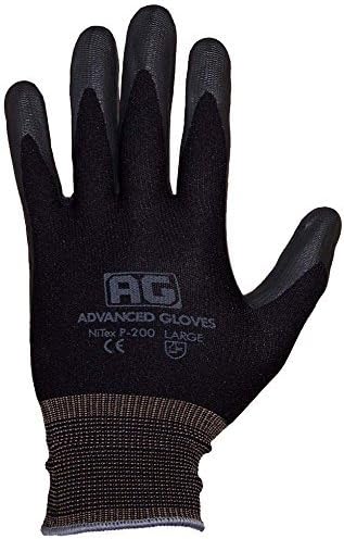 NiTex P-200 BK S Work Gloves by Advanced Gloves