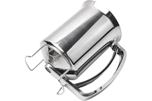 NESTINGHO Kitchen Batter Separator Funnel Stainless Steel Dispenser Tool for Octopus Balls and Pancake Batter