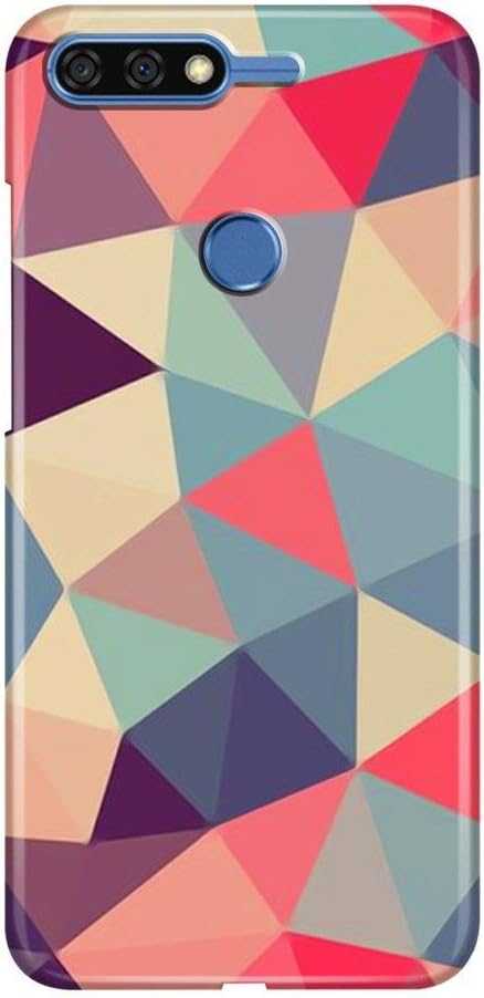 Knotyy DC1206 Printed Back Cover for Honor 7A (Multicolor)