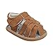 Neband Baby Girl Boy Sandals, Premium Soft Anti-Slip Sole Infant Baby Sandals 12-18Months Summer Casual Beach Shoes Bowknot Princess Dress Flats Prewalker First Walker Shoes