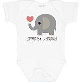 inktastic Loved By Grandma Cute Grandchild Baby Bodysuit