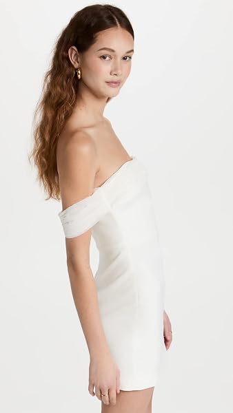 LIKELY PAZ DRESS WHITE