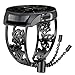 VIGOSS Metal Bracelet Compatible with Galaxy 42mm Watch Bands/Galaxy Watch Active 40mm Band Black Women 20mm Stainless Steel Bangle for Samsung Galaxy Watch 42mm R810/Galaxy Watch Active 40mm R500