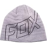 Fox Racing Mens Ride Beanie Hats One Size Light Grey