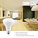 BrizLabs 6 Pack BR30 Recessed Light Bulbs, 11W Equivalent 75W LED Light Bulbs, 800 Lumens 3000K Warm White Flood Light Bulb, E26 Non-dimmable Indoor Light Bulbs UL Listed LED Bulbs for Basement
