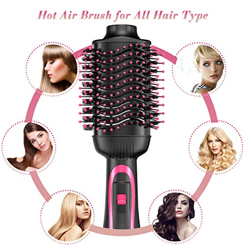 Hot Air Brush, Hair Dryer Brush,JOMARTO One Step Hair Dryer & Volumizer