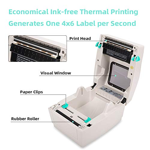 Phomemo PM201 Shipping Label Printer 4x6 Thermal Label Printer